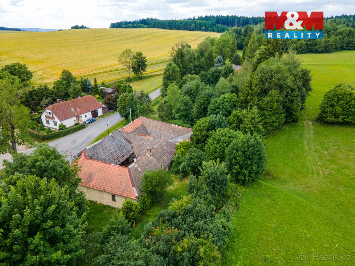 Prodej pozemku k bydlení, 714 m², Stašov - 4