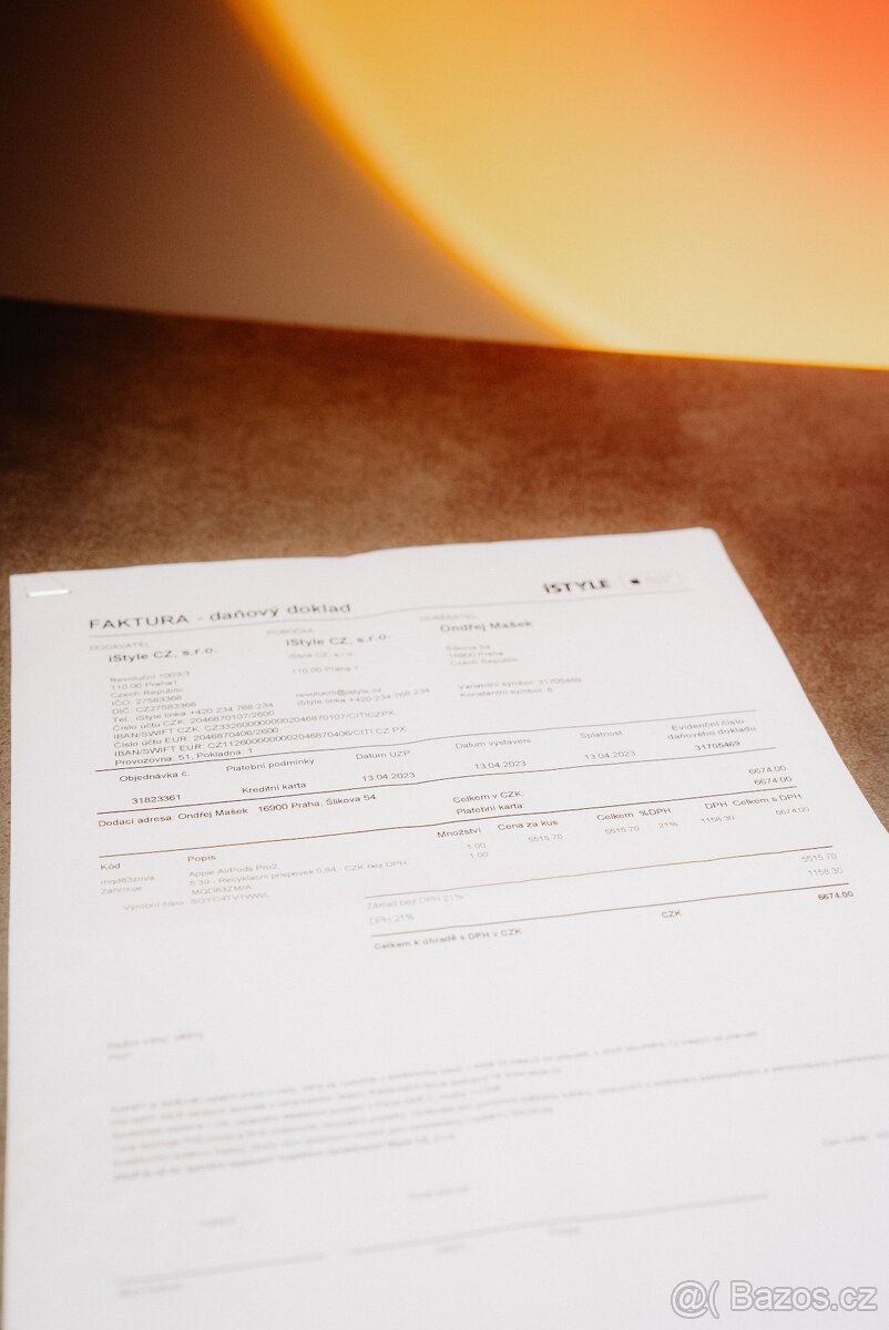 Apple AirPods Pro 2 – skvělý stav, kompletní balení - 4