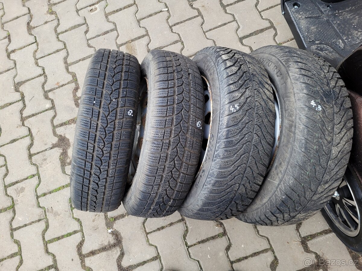 Zimní kola 165/70 r13 - 4
