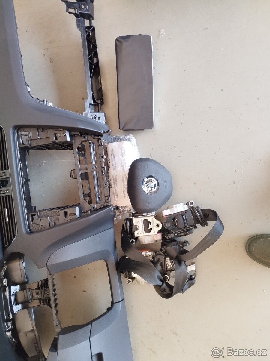 Airbagová sada Škoda Octavia 3 s novou deskou - 4