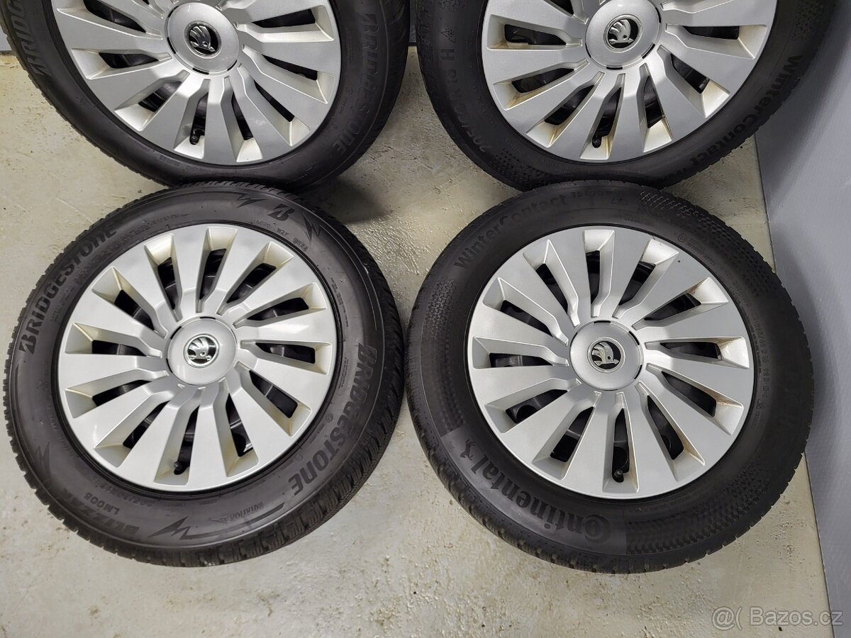 Originál 16" Škoda Octavia 4 5x112 zimní - 4