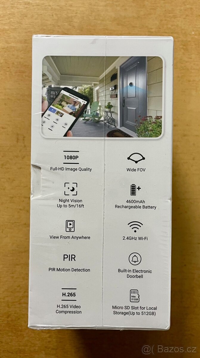 dveřní kukátko EZVIZ Wi-Fi - 4