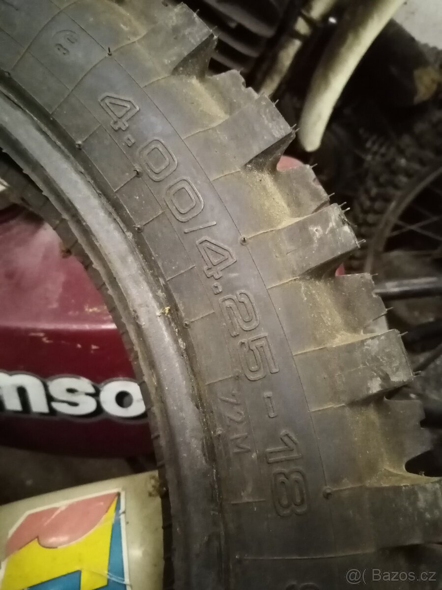 ČZ motokros Pneu - 4