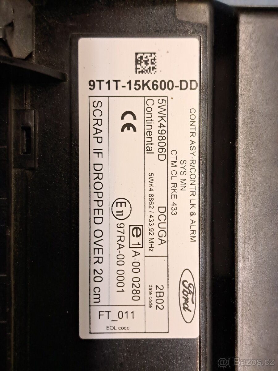 Centrální jednotka Ford Connect GEM modul - 4