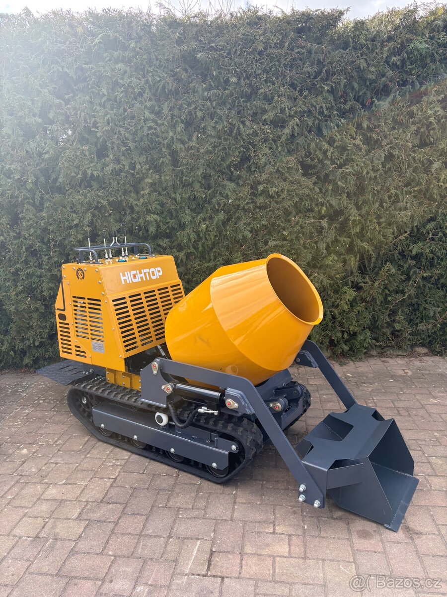 Mini dumper s míchačkou - 4