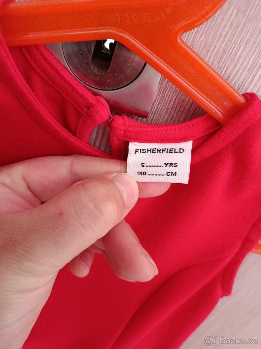 Dívčí krásné šatičky 110 - 4