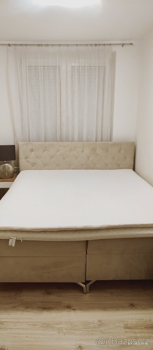 Boxspring postel SHANNON - 180x200 cm - 4