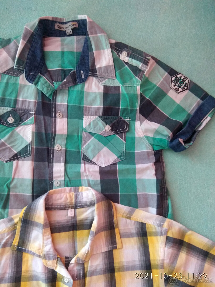 Chlapecká trička, vel. 134; věk 9/10 let - 4