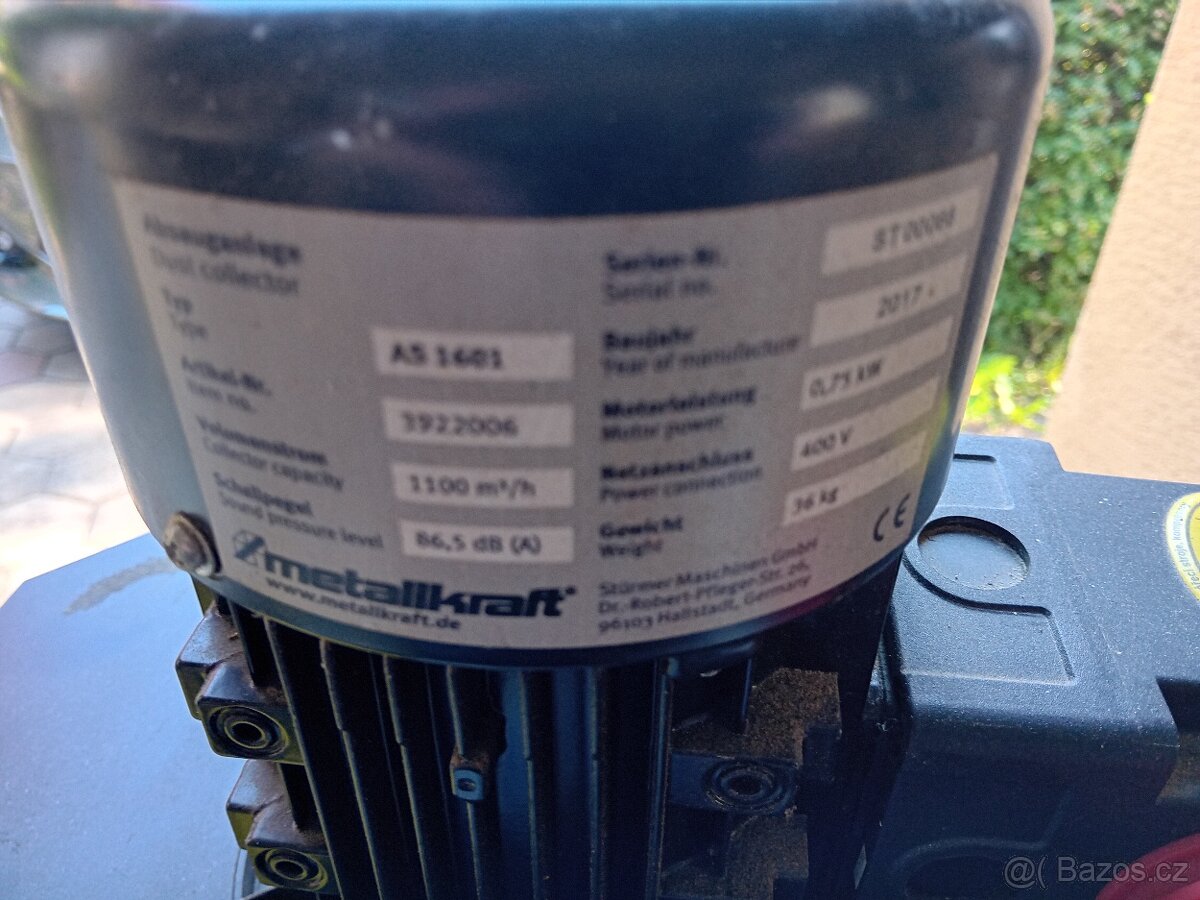 Odsavač kovových pilin - 4