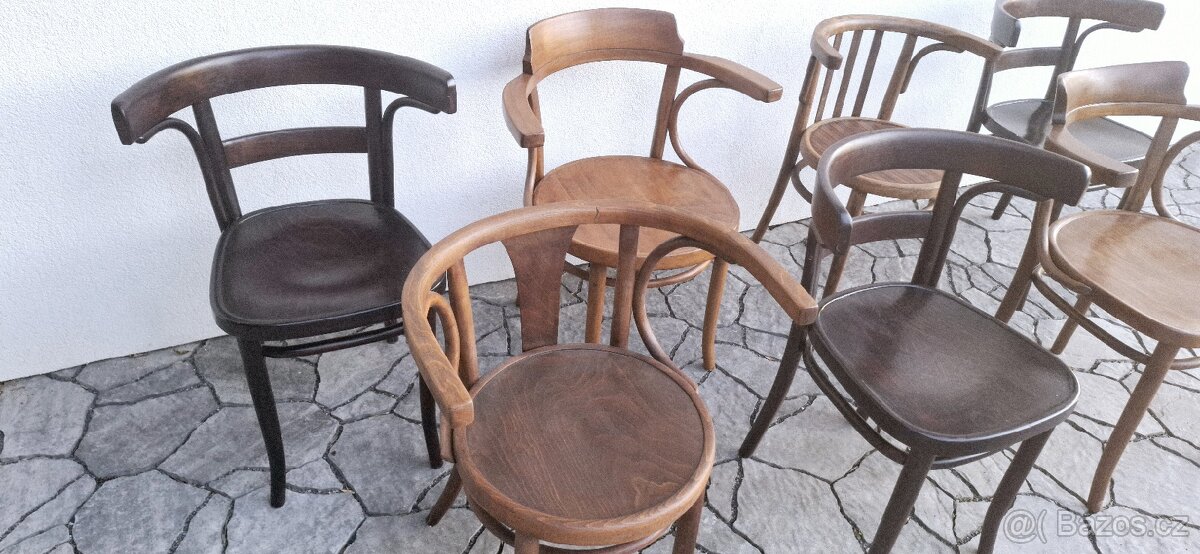 Křesla THONET po renovaci - 4
