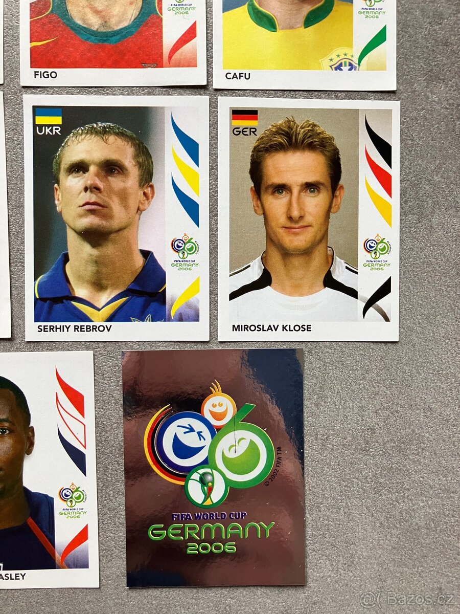 Panini 2006 World Cup samolepky - 4