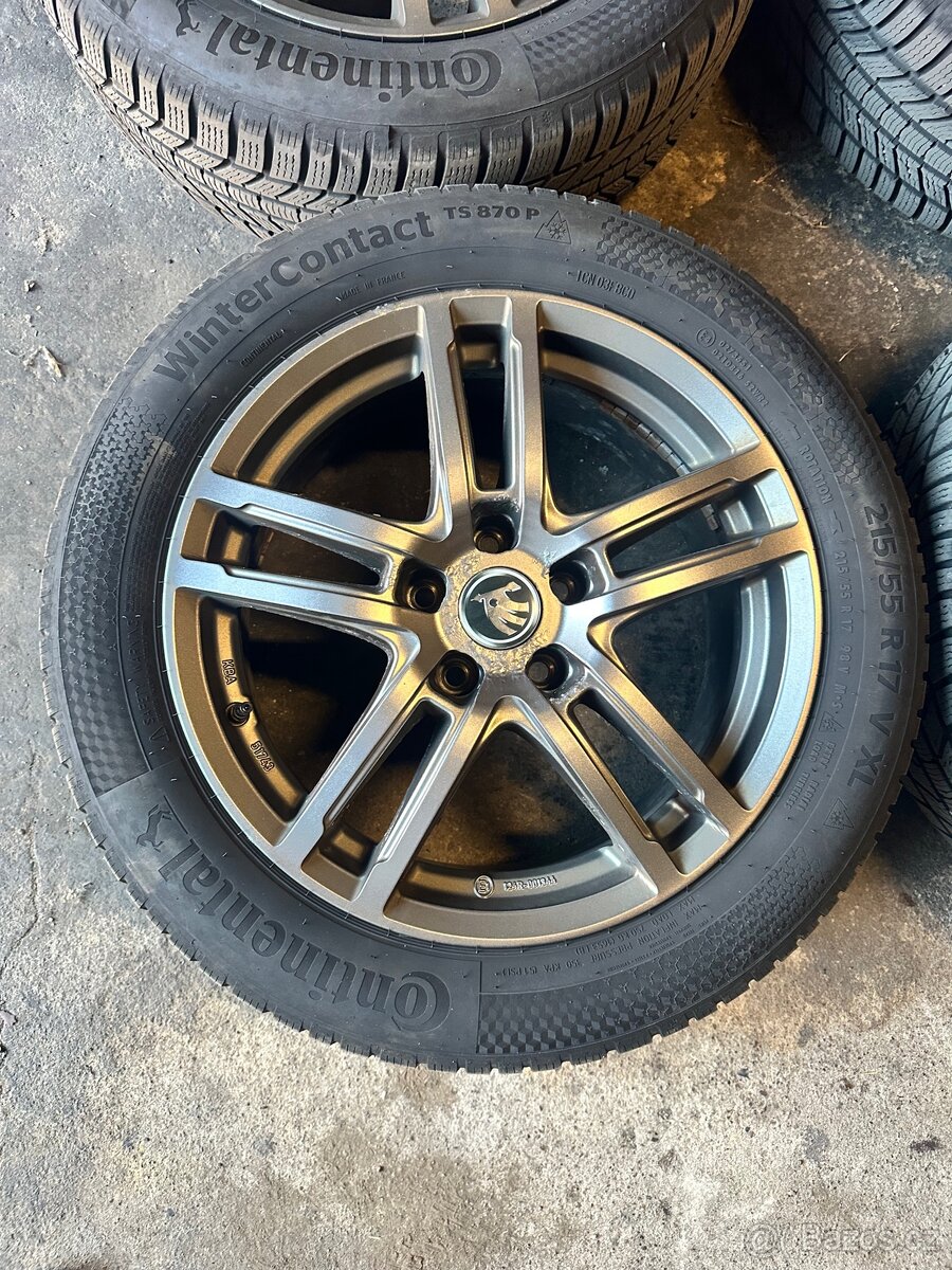 Zimní sada 215 / 55 / R17 5X112 - 4