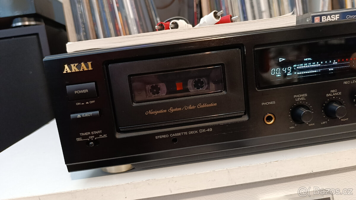 AKAI DX-49 Cassette Deck/HX-PRO/Dolby B-C/MPX Filter - 4