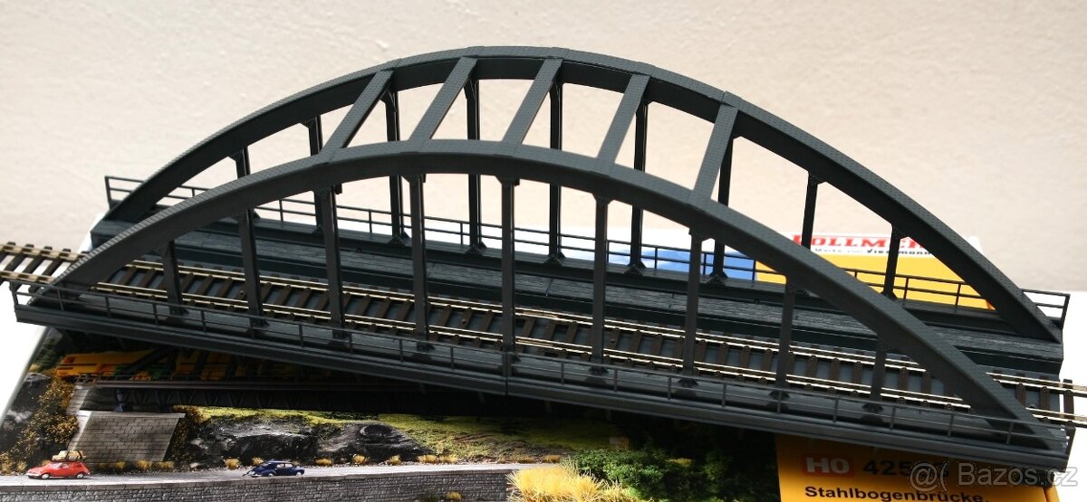 Železniční mosty Vollmer - modelová železnice H0 (1:87) - 4