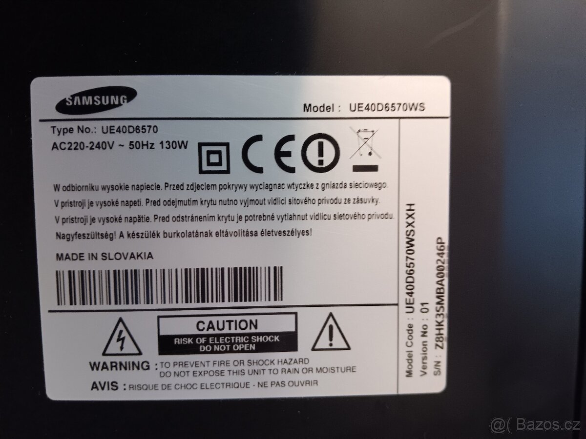 Samsung UE40D6570,101cm,Full HD,3D,4xHDMI,3xUSB,Sat.Tuner - 4