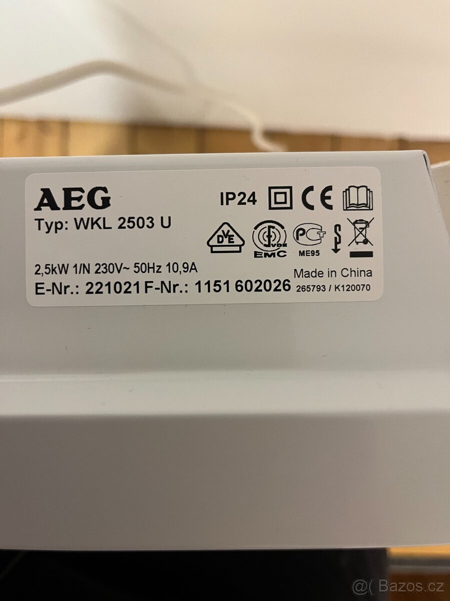 Přímotop elektrický AEG WKL - 4