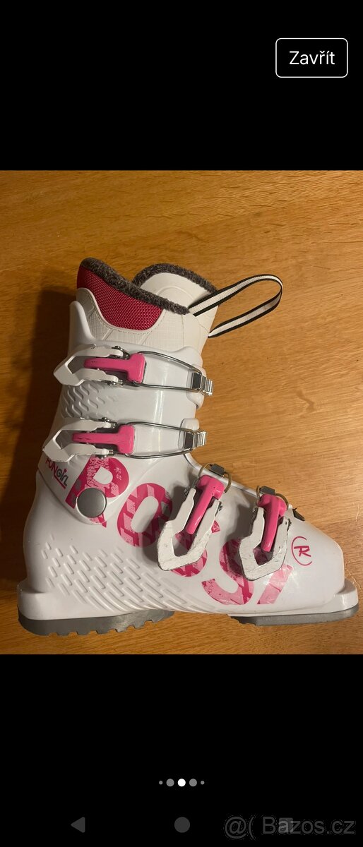 Dívčí lyžáky Rossignol vel.255 (36) - 4