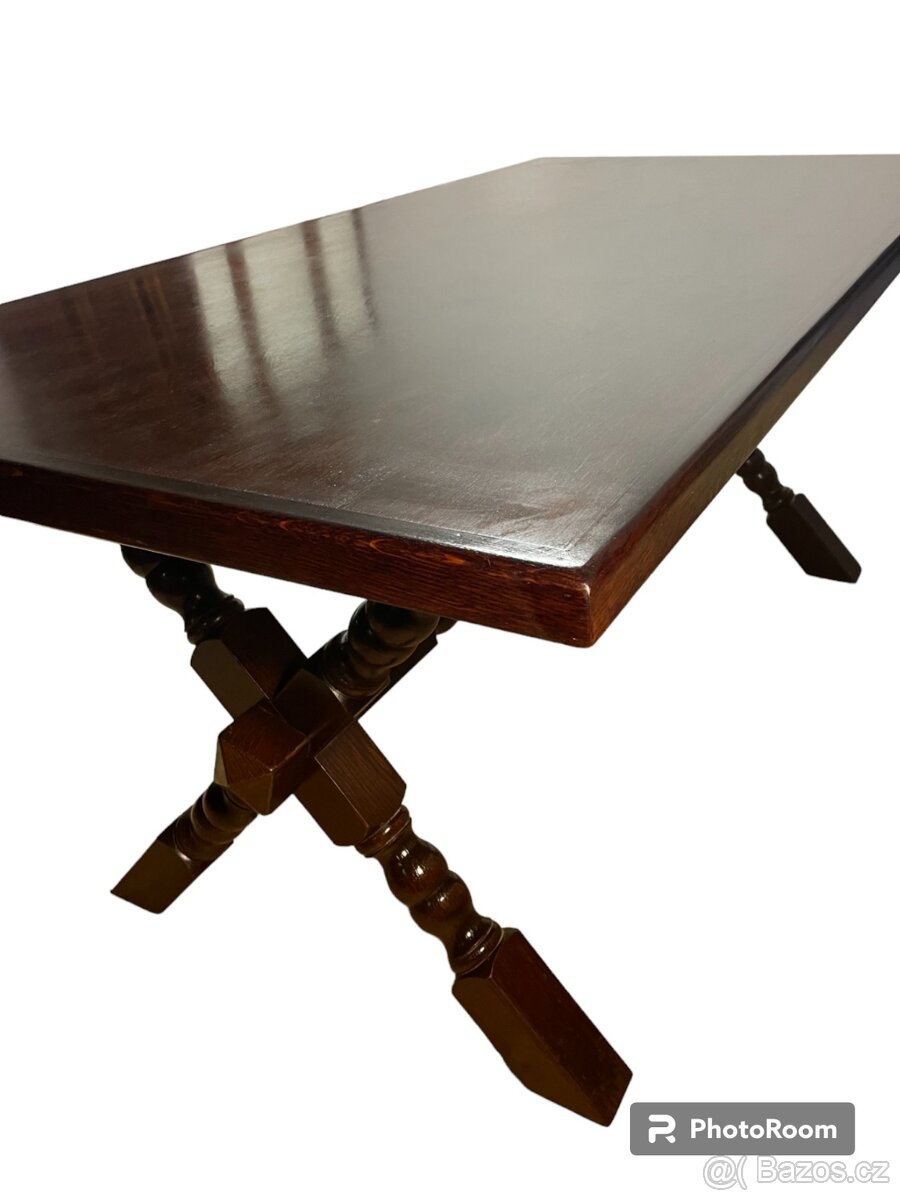 Jídelní stůl velký masivní - 4