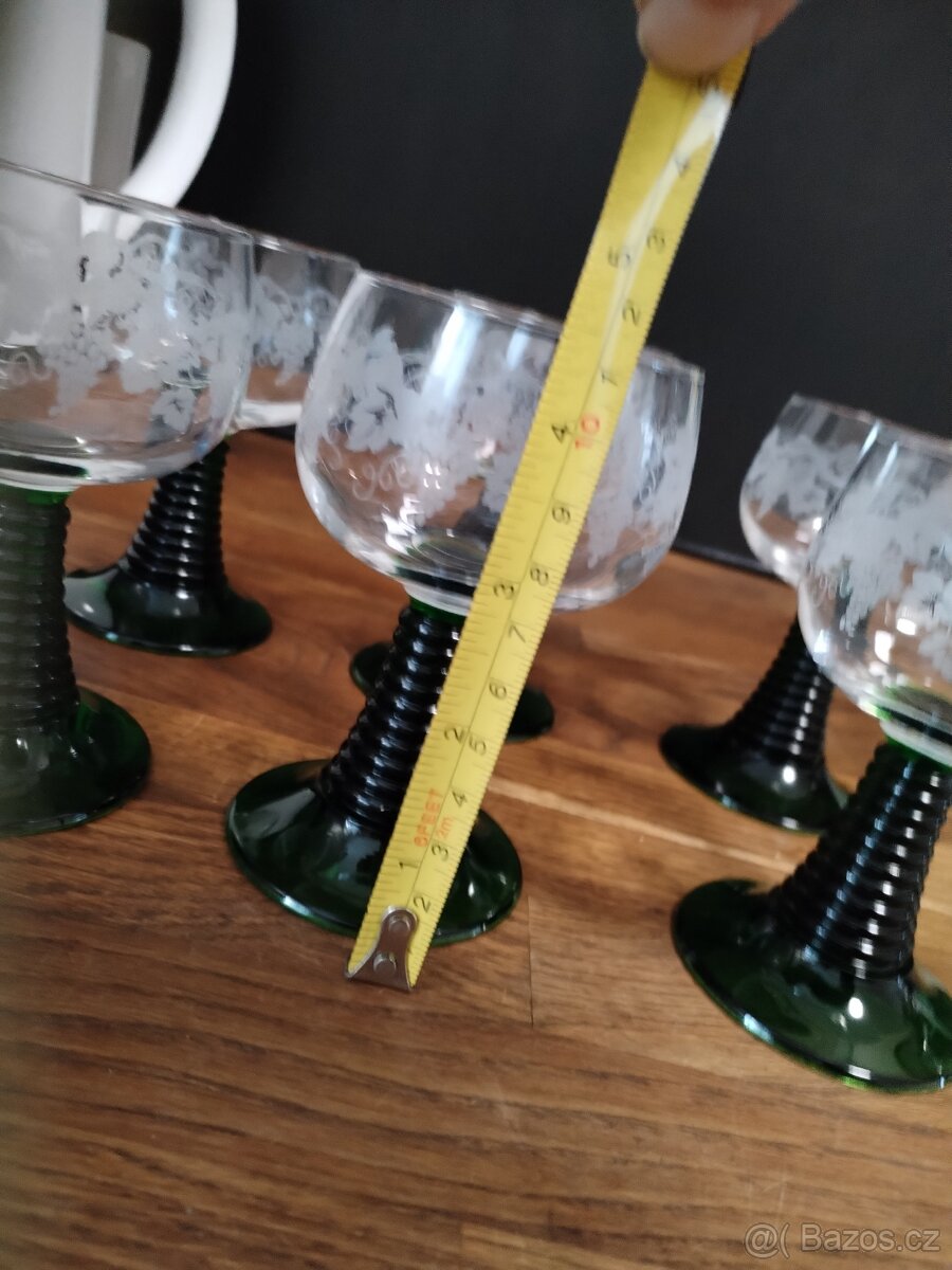 Skleničky na víno 6 kusů. - 4