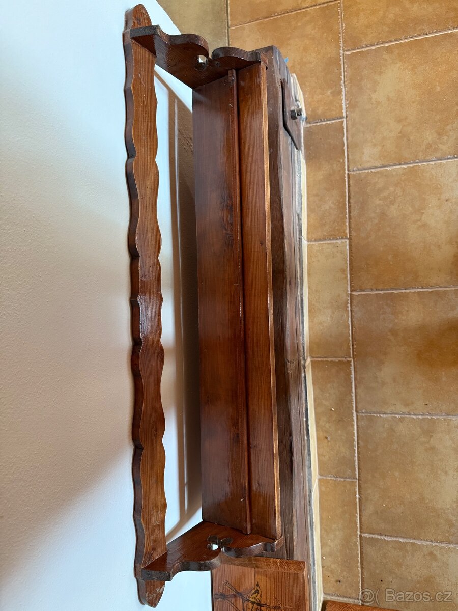 Poličky do rustikální kuchyně - 4