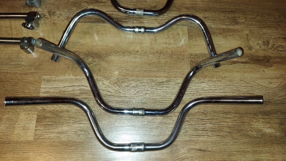 Chrom řídítka na kolo a představce - 4