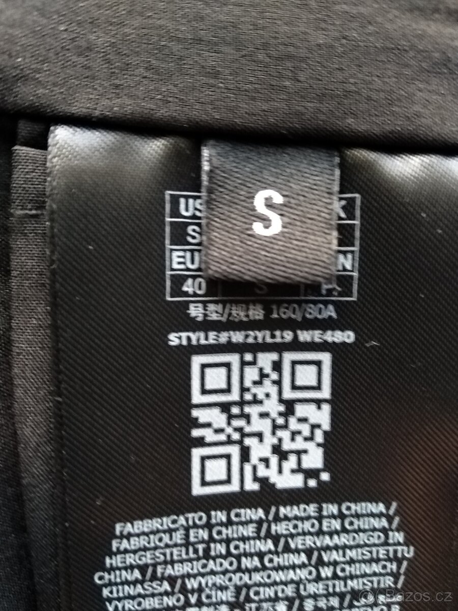 Kožená bunda zn. Guess originál, velikost S, nová - 4