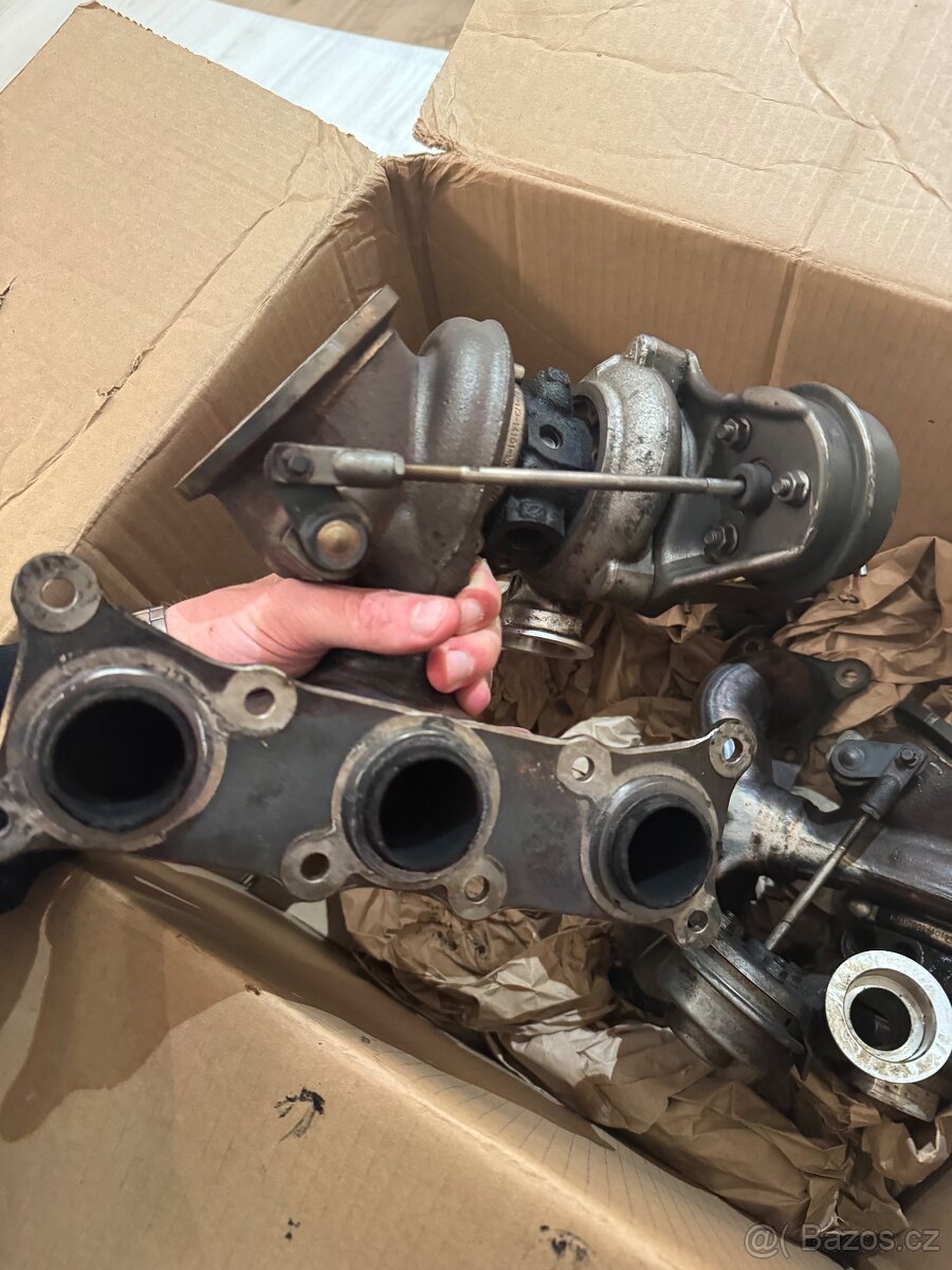 díly bmw e92 335i, intercooler, katalyzátory, turba, inlet - 4