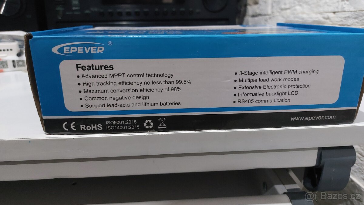 Novy solární MPPT regulator Epever 3210AN - 4