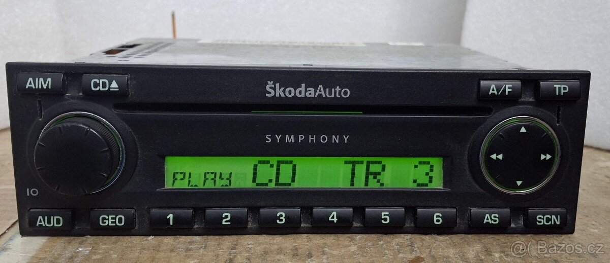 Autorádio Škoda Symphony CD - 4