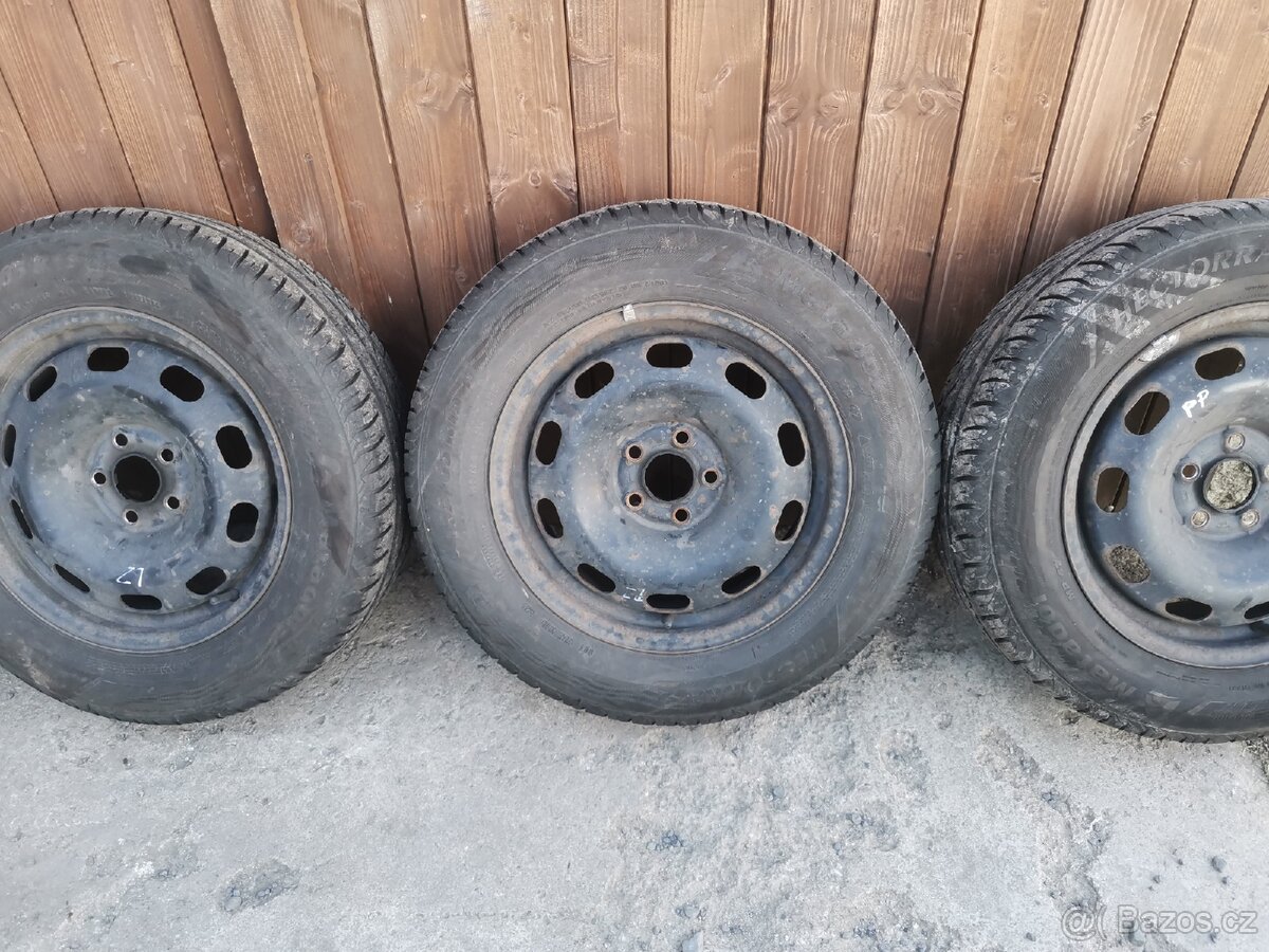 Sada plechových disků 5x100 R15 - 4