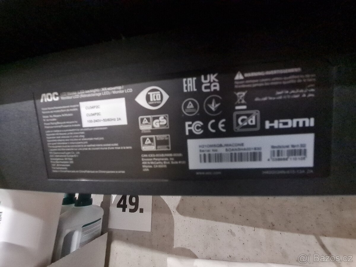 Panoramatický monitor AOC - 4