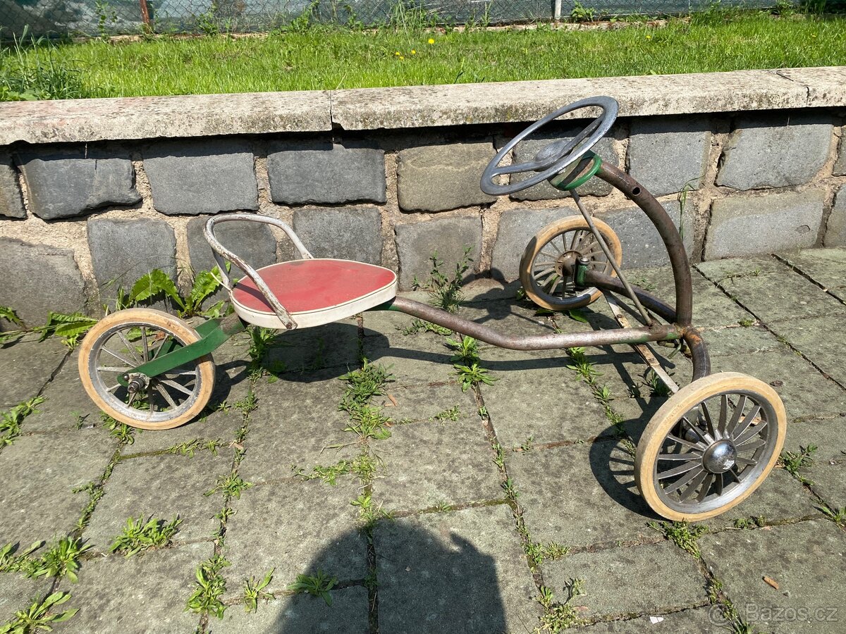 2x retro / staré / dětské tříkolky - 4