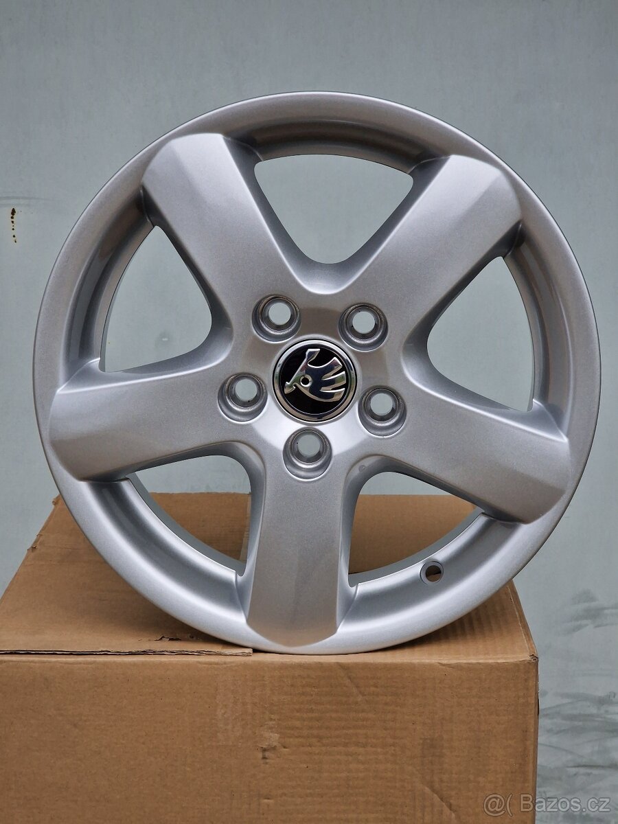 14" Nové alu kola Škoda Fabia 5x100 - 4