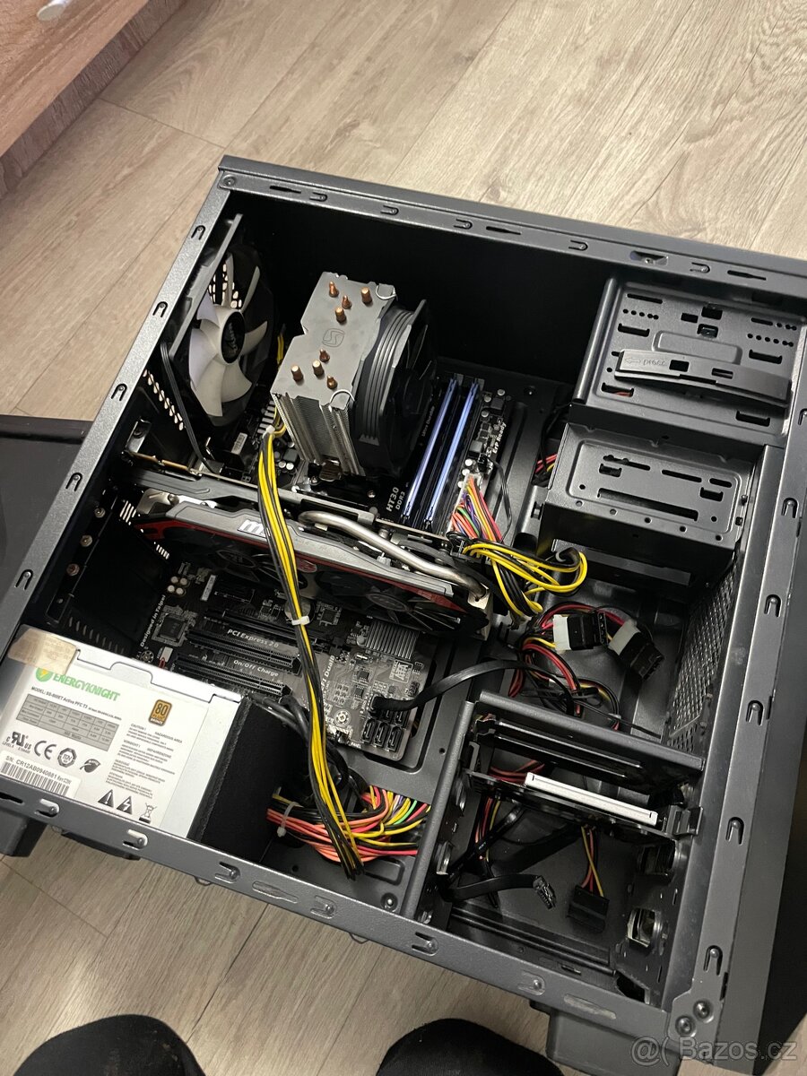 Herní Počítač na náhradní díly – jen rozbitý zdroj - 4