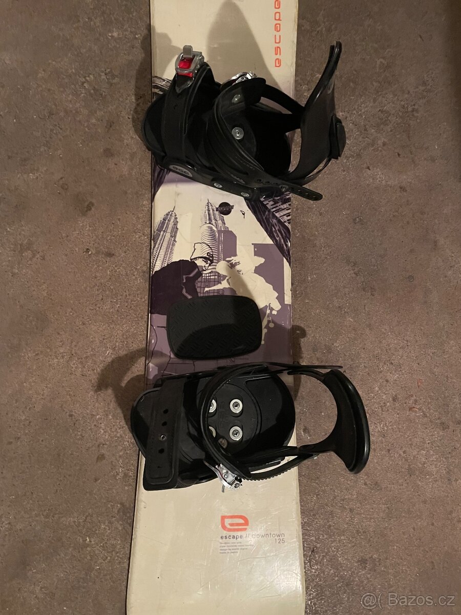 Dětský snowboard escape downtown 125cm - 4
