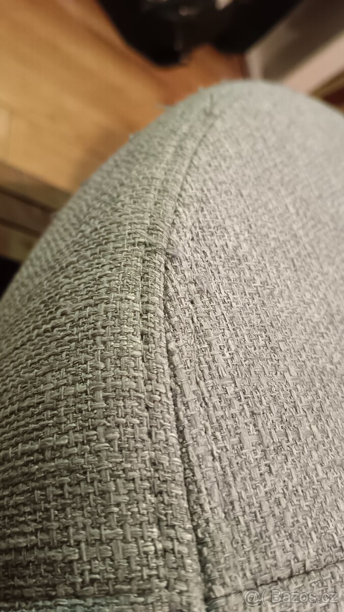 Rohová rozkládací sedačka do U - 4