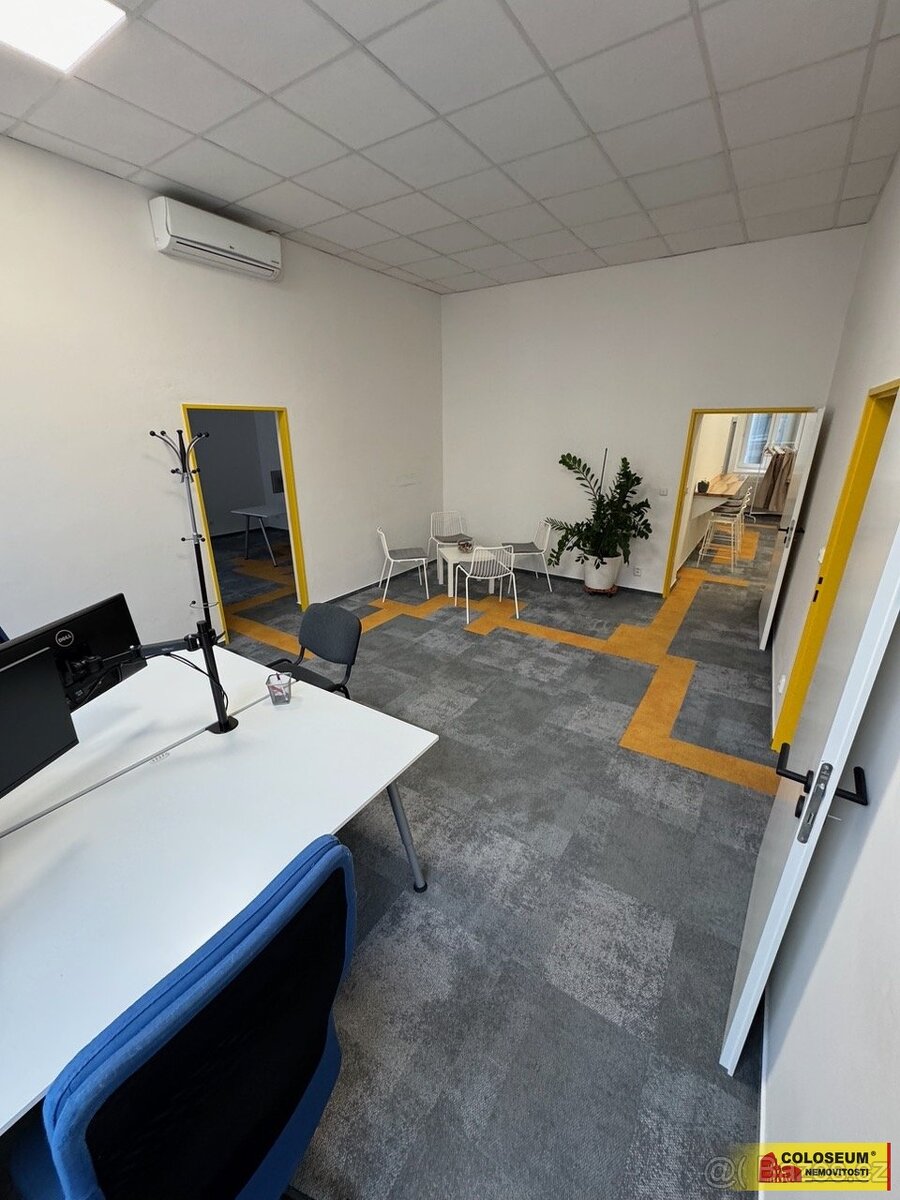 Brno-město, pronájem kanceláře 125m², po rekonstrukci, k pod - 4