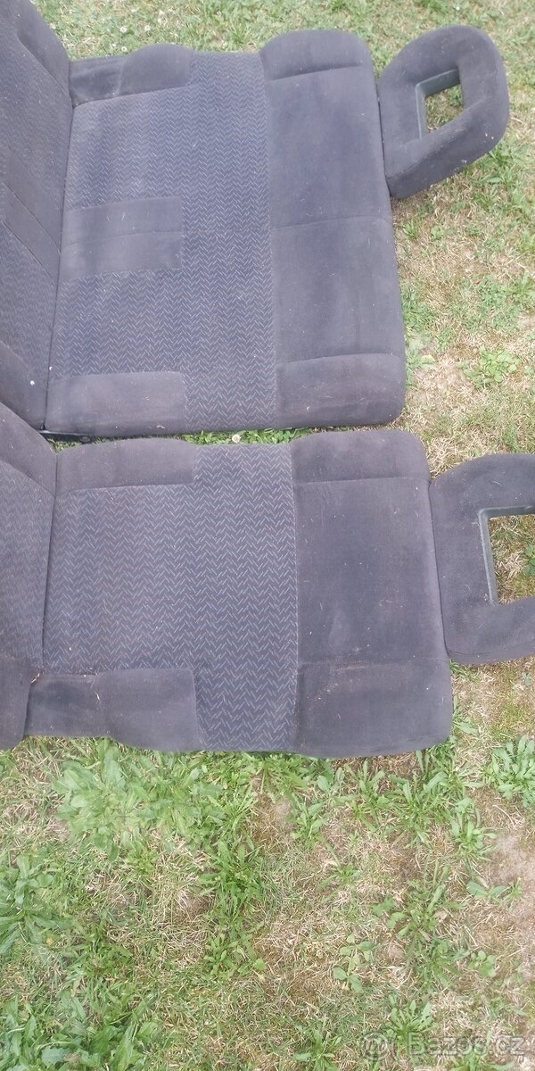 Škoda favorit Sedačky Černé - 4