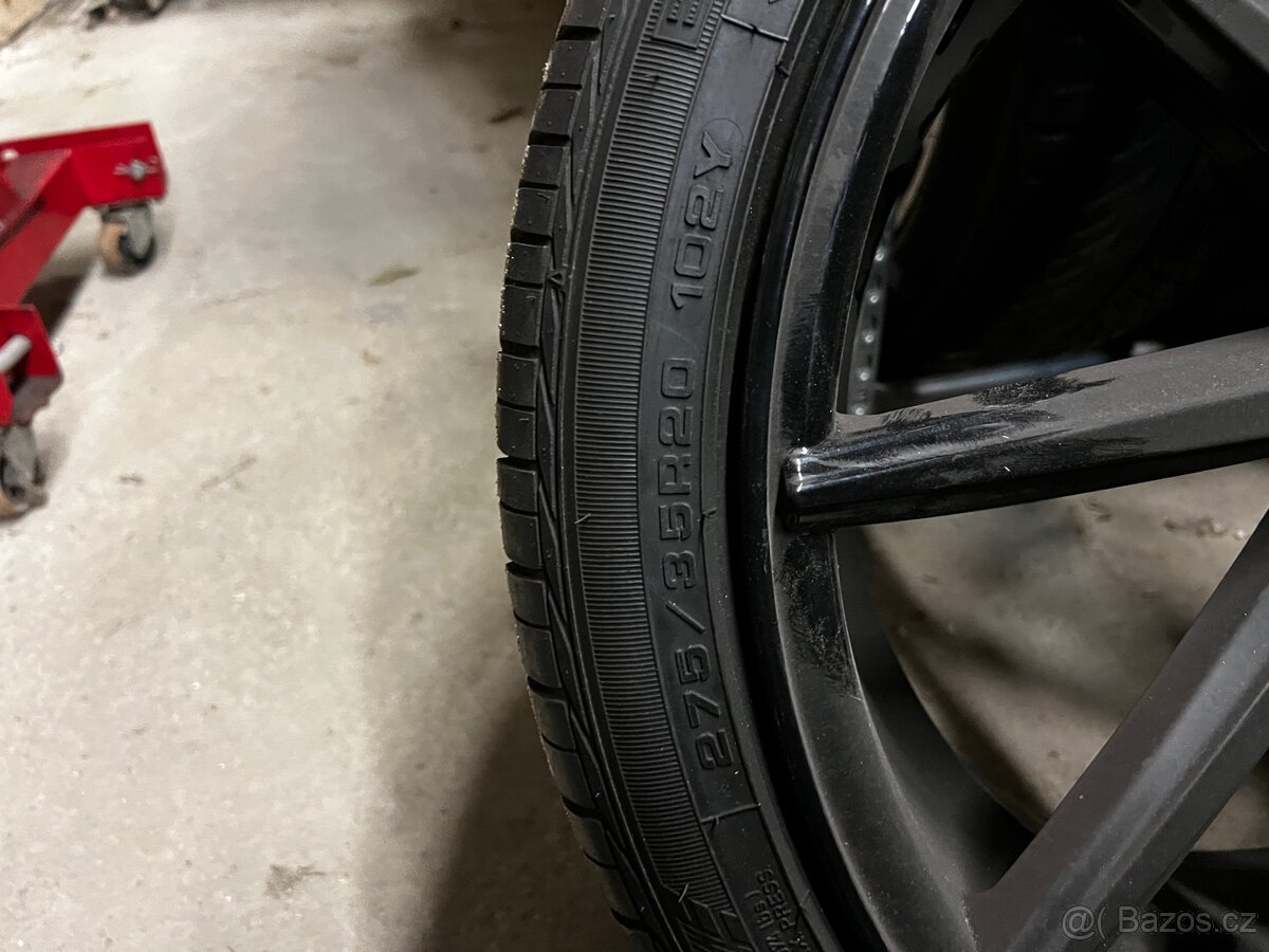 Sada letních kol Vossen R20 5x112 Goodyear Eagle F1, - 4
