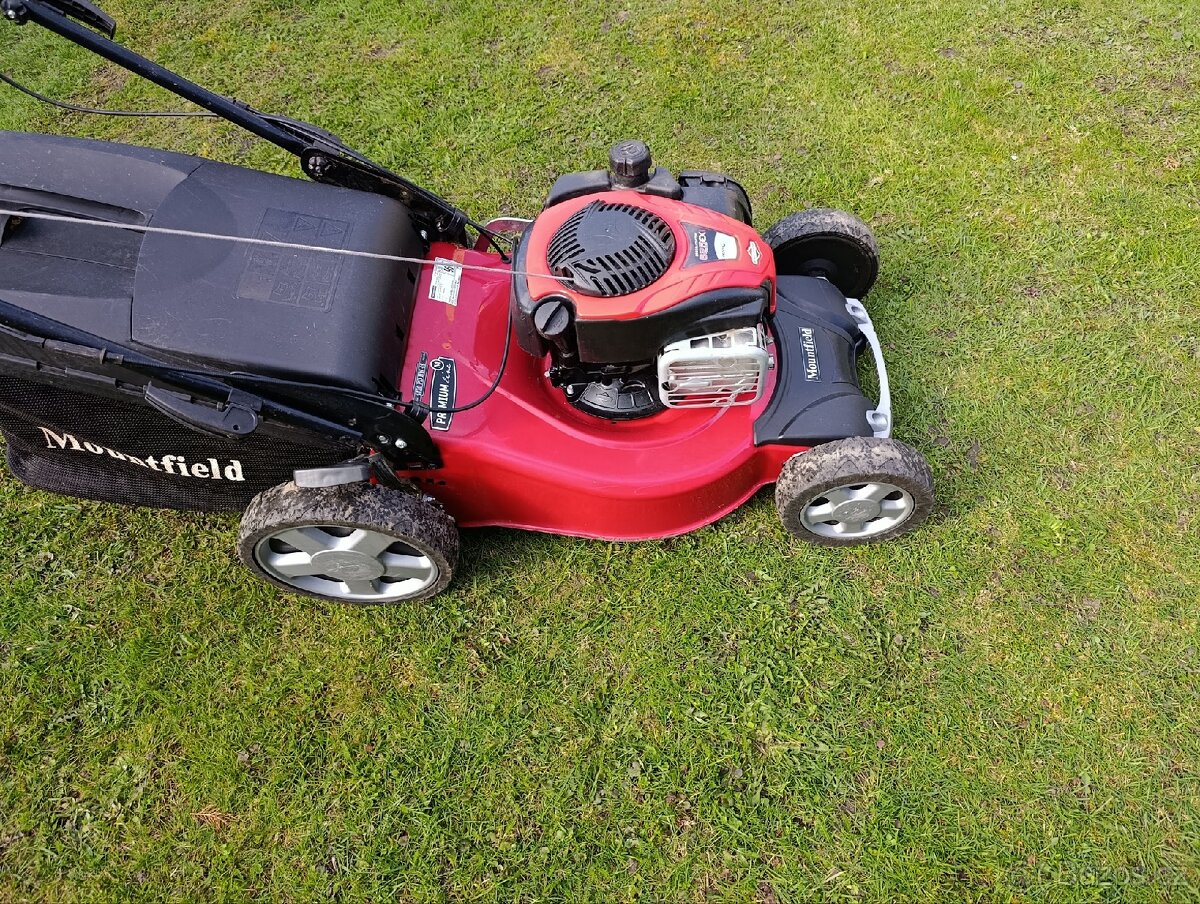 Benzínová sekačka Mountfield s pojezdem - 4