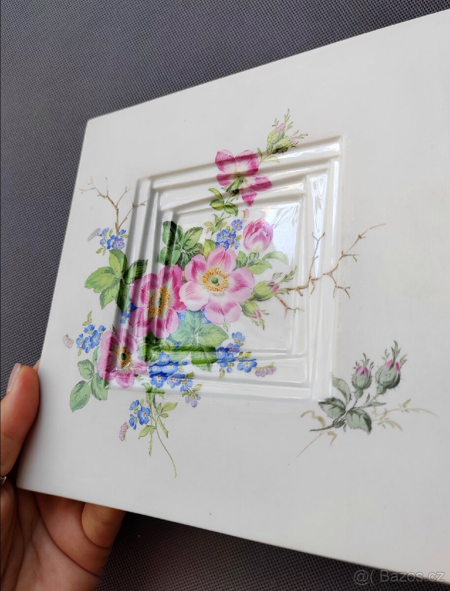 Vynikající obraz z míšeňského porcelánu Arite Meissen - 4