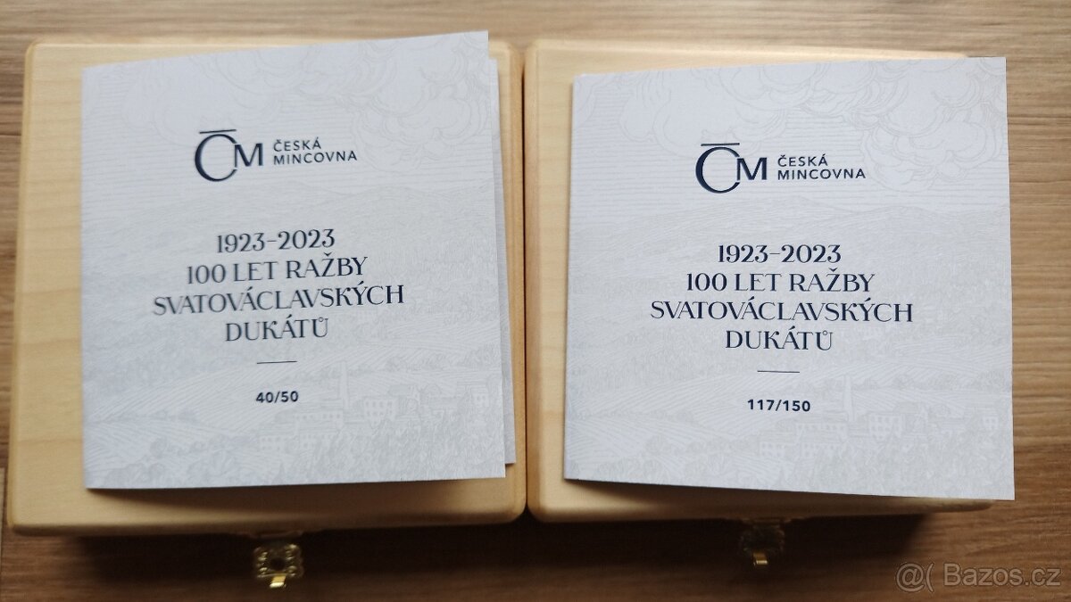 100 let ražby svatováclavských dukátů 1923-2023 - A. Rašín J - 4