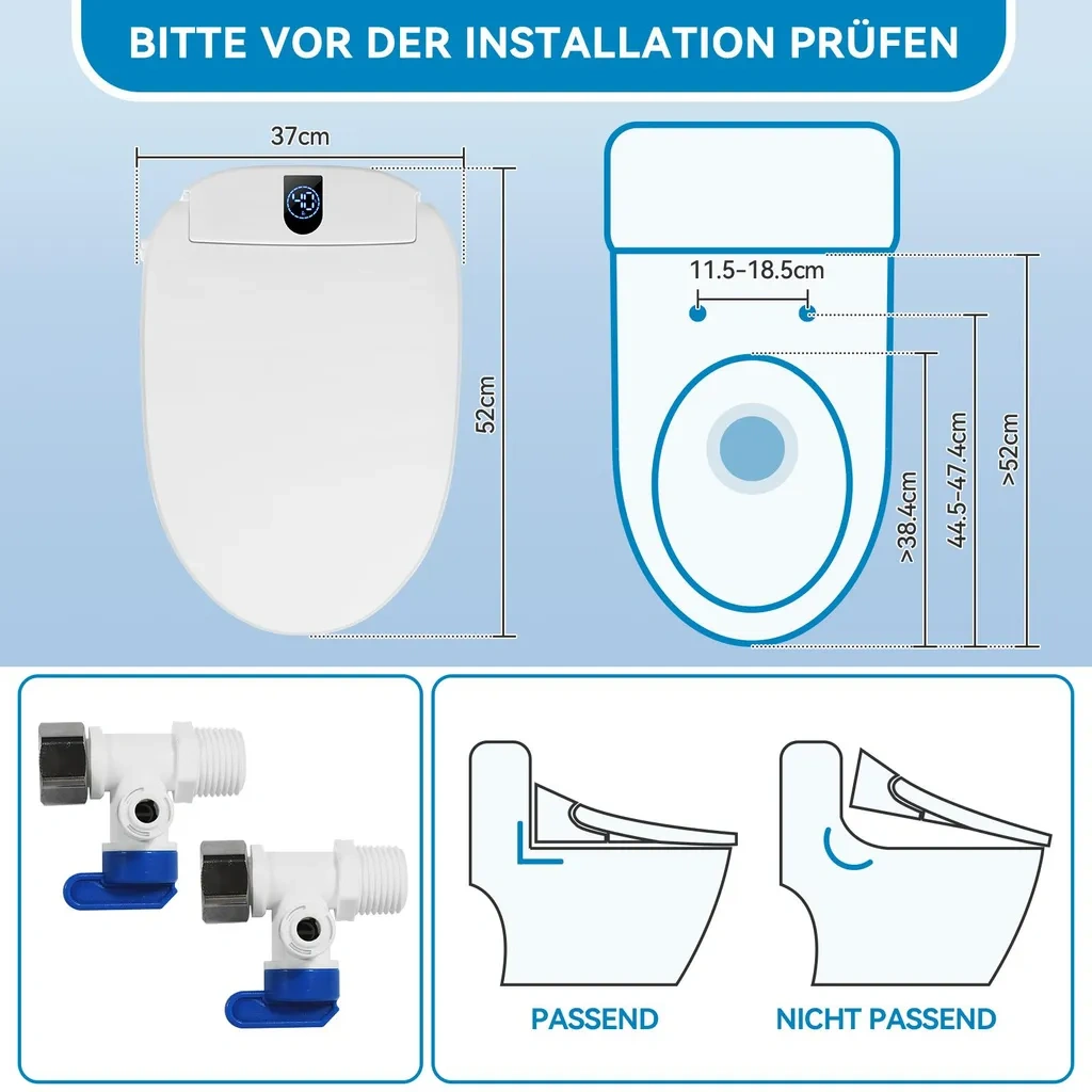 Bidetové sedátko elektronické - 4