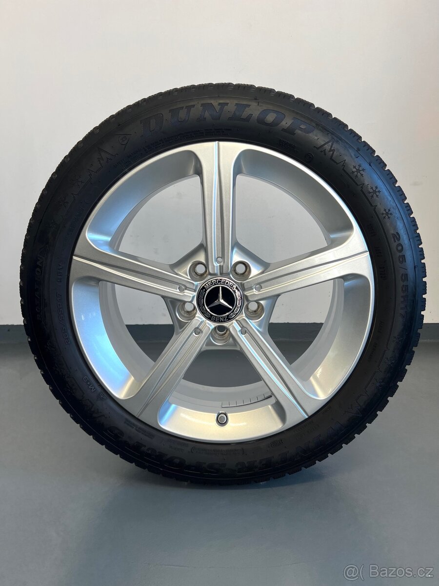❄️ Zimní Alu kola Mercedes-Benz, W117/W118, 5x112 r17 - 4