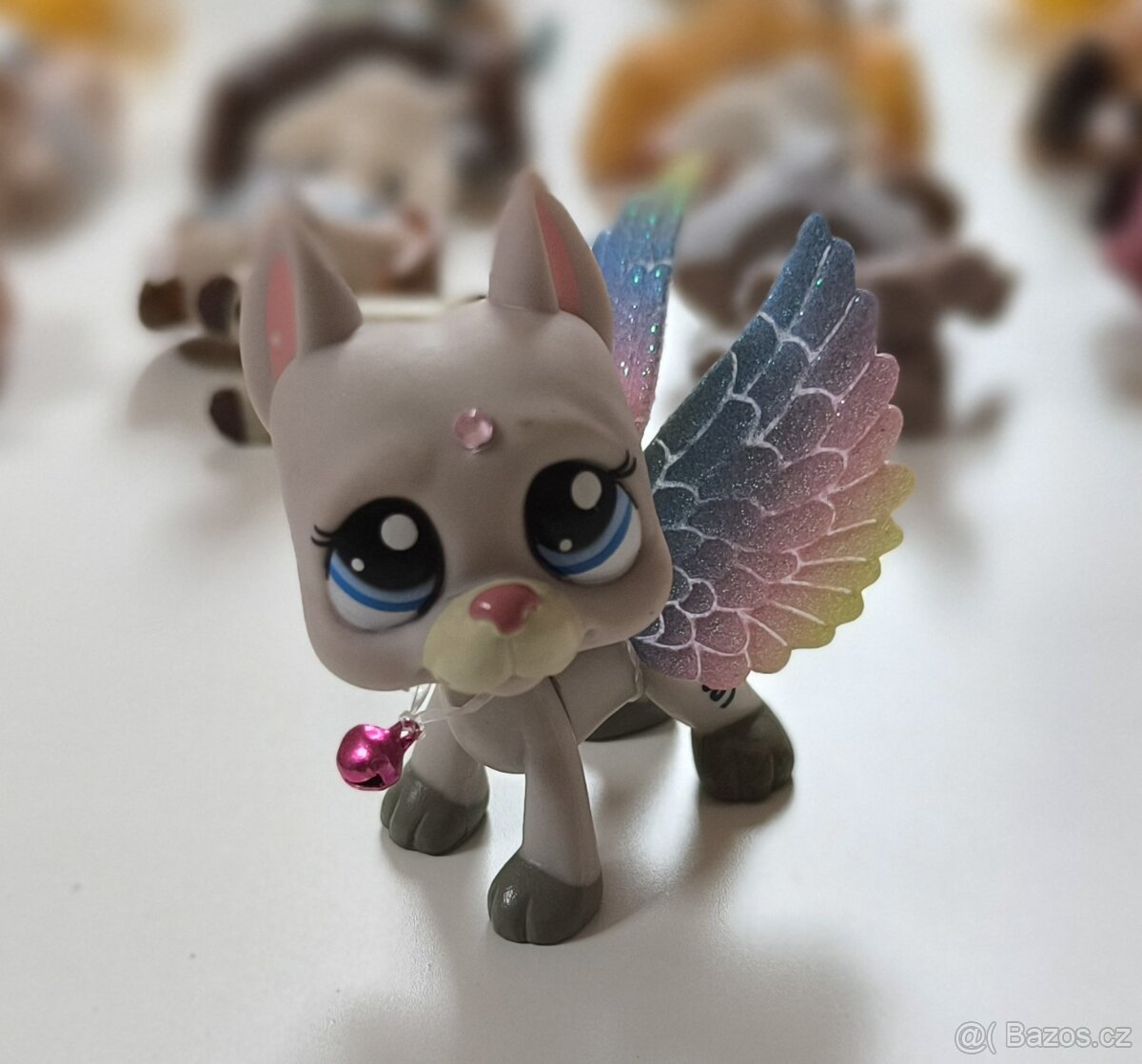NOVÉ LPS Littlest Pet Shop + křídla, drahokam, rolnička - 4