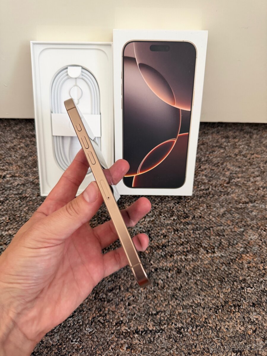 Apple iPhone 16 Pro Max 256gb Desert. Zaruka, TOP stav. - 4