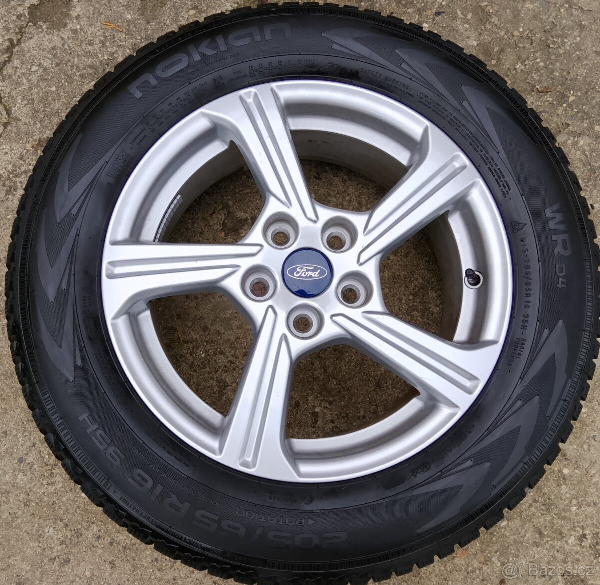 Zimní alu disky originální Ford Puma 5x108 R16 - 4