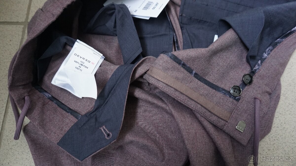 Nový dvoudílný pánský oblek zn. Devred - 4