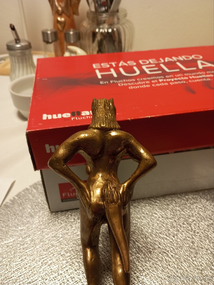 Bronzová socha satyra - 4