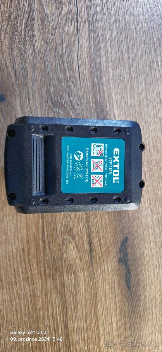 Akumulátor Extol 8791110B 18V 2000mAh - 4